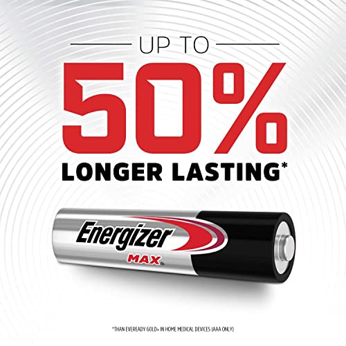 Energizer MAX AAA Batteries (24 Pack), Triple A Alkaline Batteries