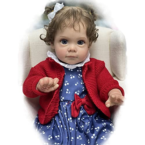 Adolly Gallery 22" Reborn Baby Dolls Lifelike Realistic Silicone B09BK47H79 New
