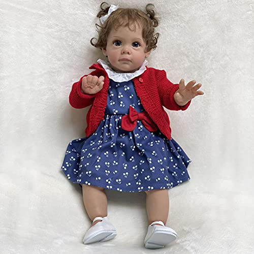 Adolly Gallery 22" Reborn Baby Dolls Lifelike Realistic Silicone B09BK47H79 New