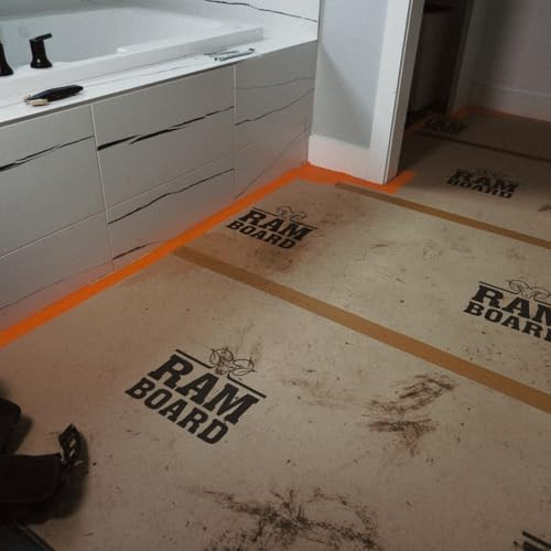 Ram Board 38" x 50 ft. Temporary Floor Protection Roll B00KVRTPN0 - THICKER New