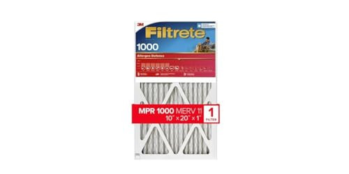 3M Micro Allergen Filter 10" x 20" x 1" (9807DC-6) New