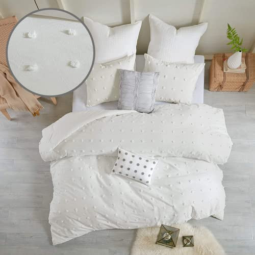 Intelligent Design Cotton Comforter Set, B07193Z3FX - Ivory New