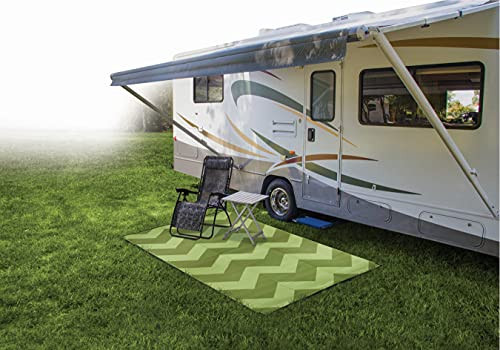 Camko 42879 Outdoor Mat 6x9 Chevron G New