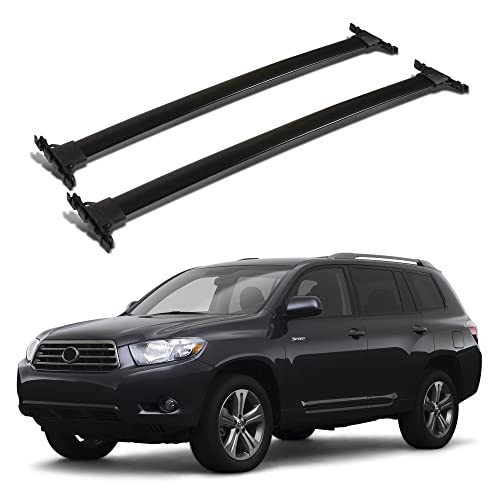 Car Roof Rack Crossbars for Toyota Highlander 2008-2013 Automotive Exterior New