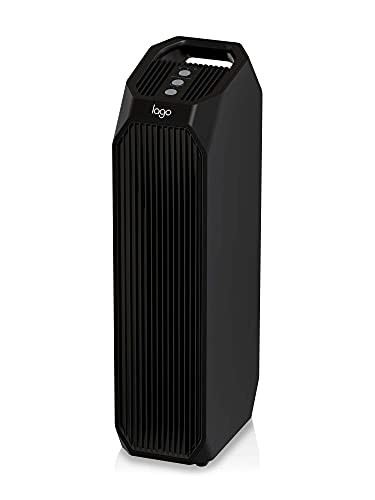 Lago Air Purifier for Home with True HEPA Odor Reducing B08TLTQX24 (Black) New