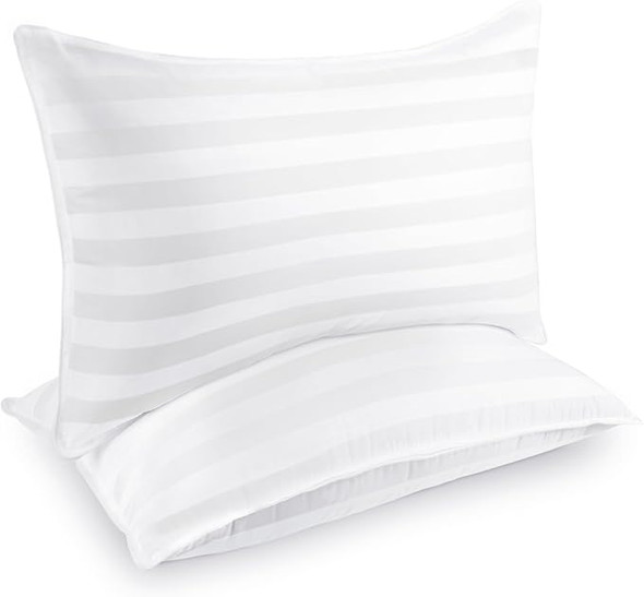 COZSINOOR BED PILLOWS FOR SLEEPING KING BREATHABLE DOWN ALTERNATIVE MICROFIBER