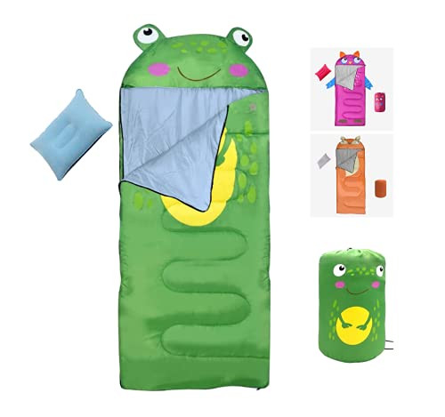 Sleeping Bag Pillow Kids Indoor Outdoor Use Preschool Waterproof B08J85LNFB-NEW New