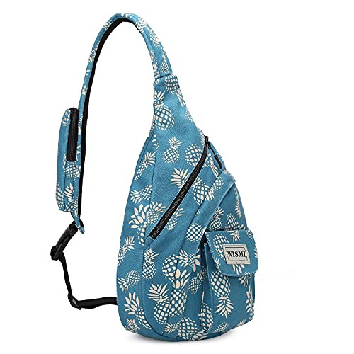 Crossbody Sling Backpack Sling Bag Travel Hiking Chest Bag Daypack Patterned New