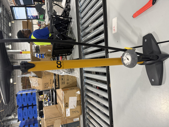 STIRRUP PUMP HIGH PRESSURE HAND PUMP - YELLOW