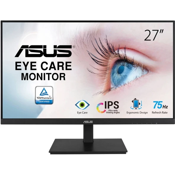 ASUS VA27DQSB 27" FHD IPS Eye Care Monitor - 75Hz, Speakers, USB Hub