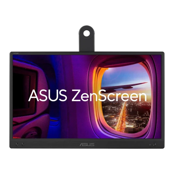 ASUS ZenScreen MB166CV 15.6" Portable USB-C Monitor with Kickstand & Sleeve