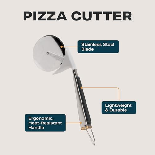 Current® Ultra-Sharp Stainless Steel Pizza Cutter CU1250205R6 - Silver
