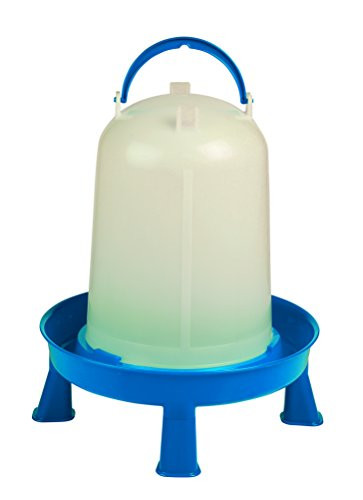 Double-Tuf Poultry Waterer with Legs, 2.5 Gallon B07BGGYRYF - Green New