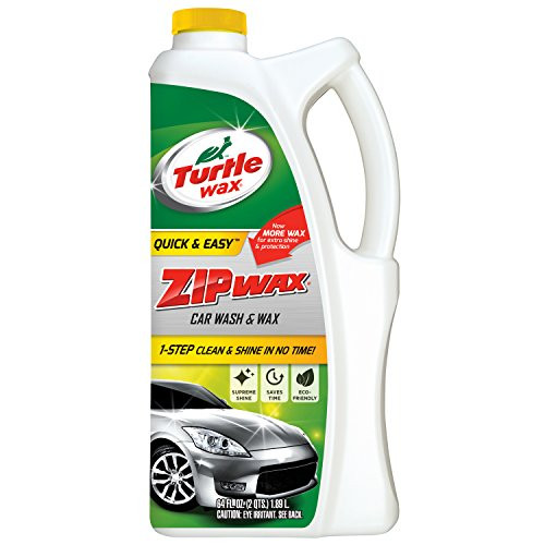 Turtle Wax T-79-6PK Zip Wax Car Wash and Wax - 64 oz., (Pack of 6) New