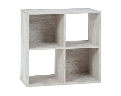 Signature Design by Ashley Socalle Modern 3 Cube Storage Organizer Bookcase New