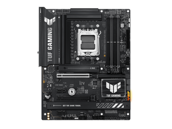 ASUS TUF GAMING B850-PLUS WIFI AMD AM5 B850 ATX motherboard, 14+2+1 80A stages,
