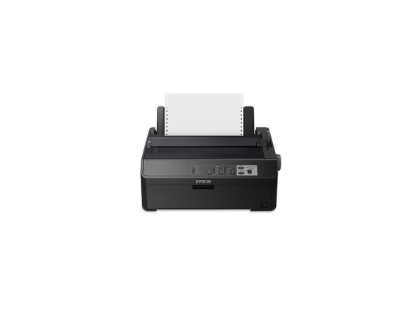 Epson - C11CF37201 - Epson FX-890II 9-pin Dot Matrix Printer - Monochrome -