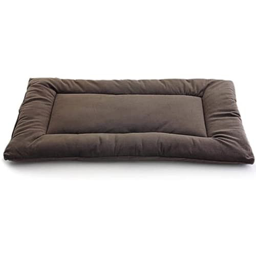 Pet Dreams Dog Crate Pad - Washable Kennel Mat (Brown, XXL, 48 Inch) New