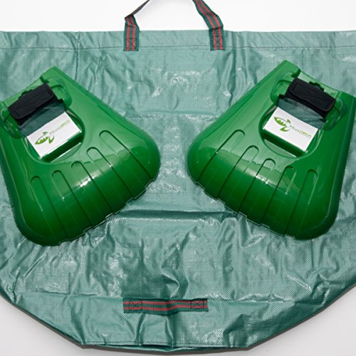 Mixitude Garden Hand Leaf Claw Scoops with Wrist Pad and 72 GallonWaste Bag New