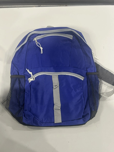 MODA WEST 17" BACKPACK - BLUE/GRAY/BLACK