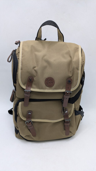 GOgroove Camera Backpack for DSLR/Mirrorless Photography w/15.6"Laptop,Tan/Brown New