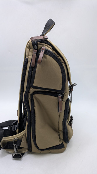 GOgroove Camera Backpack for DSLR/Mirrorless Photography w/15.6"Laptop,Tan/Brown New
