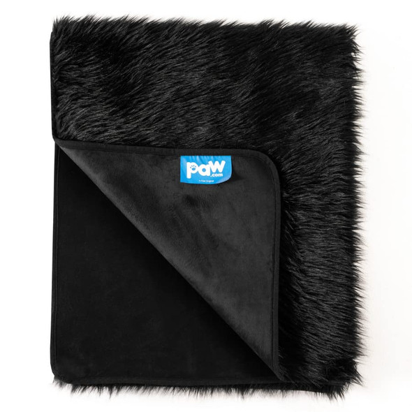 Paw.com PupProtector Waterproof Throw Blanket - Midnight Black Large (80"L) New