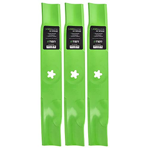 8TEN LawnRAZOR Mower Blade Husqvarna 173921 532173921 Mulching 3-Pack NEW New