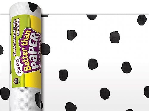 Teacher Created Resources Fun Size Dots on White Bullet Board Roll (TCR77419) New