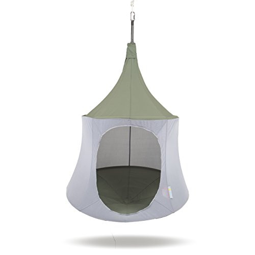 TreePod Cabana 4-Foot Hanging Mesh Daybed B076BXD7S7 - Moss New