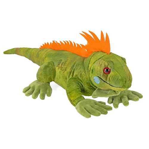 Wild Republic Iguana Plush Stuffed Animal Kids Gifts Cuddlekins 15 Inches New