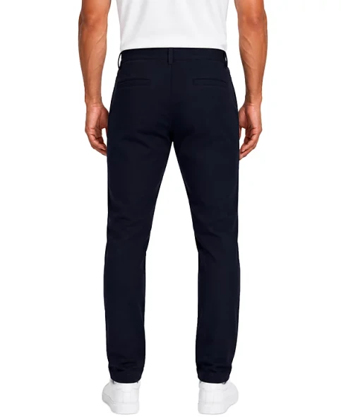 BLU ROCK MEN'S SUPER STRETCH SLIM FIT CHINO PANTS - SIZE: MEN 32 - NAVY New