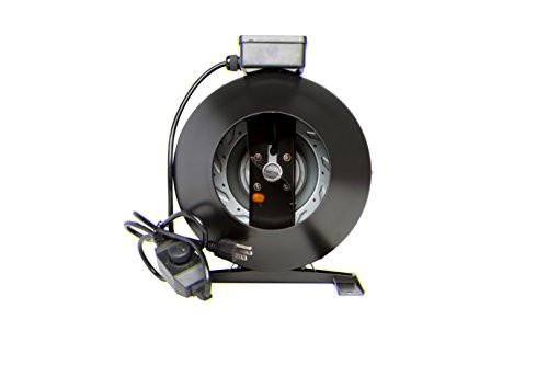 HYDRO PLANET 8" 800 CFM Inline Duct Fan Built-In Variable Speed Controller New