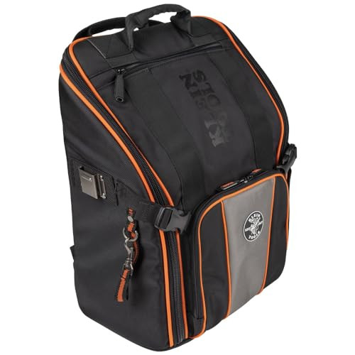 Klein Tools 55655 Tool Bag Backpack Tradesman Pro Tool Station - Black New