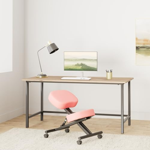 VIVOHOME Ergonomic Kneeling Office Desk Chair Adjustable Stool - B08CGQ5NJZ New