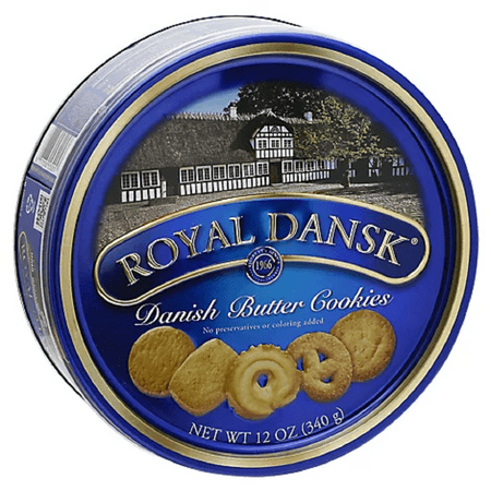 Royal Dansk Danish Butter Cookies, 12 Ounce (Pack of 12) New