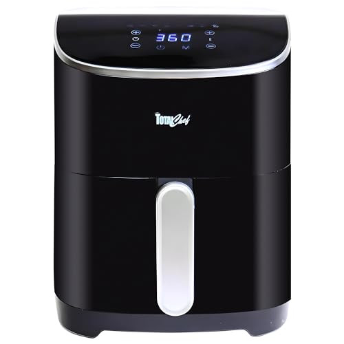 Total Chef Aerogrill Air Fryer 5 Quart Non-Stick Frying Basket - Black New