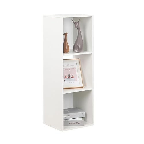 PACHIRA E-Commerce Wooden Storage Cubes, 3 Tier, B08X67R572 - White New