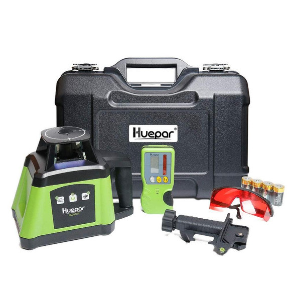 HUEPAR 360 HORIZONTAL RED INTERIOR/EXTERIOR ROTATING BEAM - GREEN