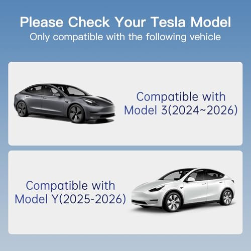 BJBT Tempered Glass Screen Protector for Tesla Model Y Juniper Accessories 2025 New