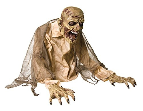 Morris Costumes Animated Zombie Halloween Prop Decoration Brown New