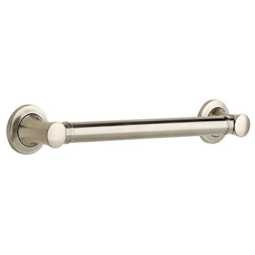 Delta Carlisle (1-Pack) 16' Shower Grab Bar Seniors ADA Compliant Satin Nickel New