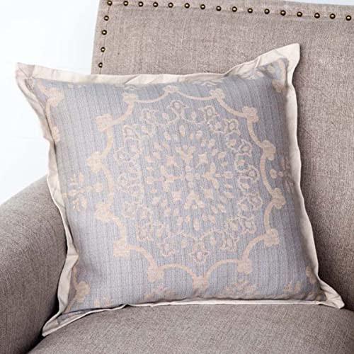 Park Hill Collection EXN80252 Weathered Blue Edge Hill Down Throw Pillow New