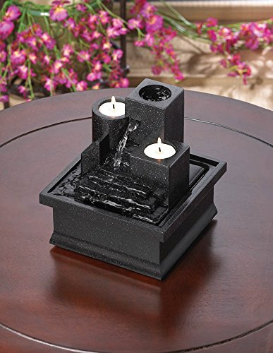 Eastwind Gifts 10016892 Temple Steps Tabletop Fountain New