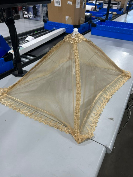 PROCRAAN UMBRELLA FOOD COVER - GOLD