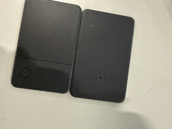 HUTHUR WALLET TRACKER CARD WORKS APPLE FIND MY(IOS ONLY) 2 PACK - BLACK