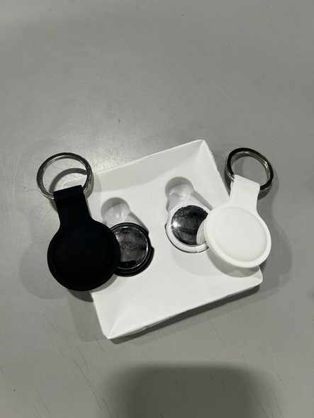 HUTHUR DIAMOND TAG HUTHUR PORTABLE LOCATOR DEVICE 2 PACK - BLACK/WHITE