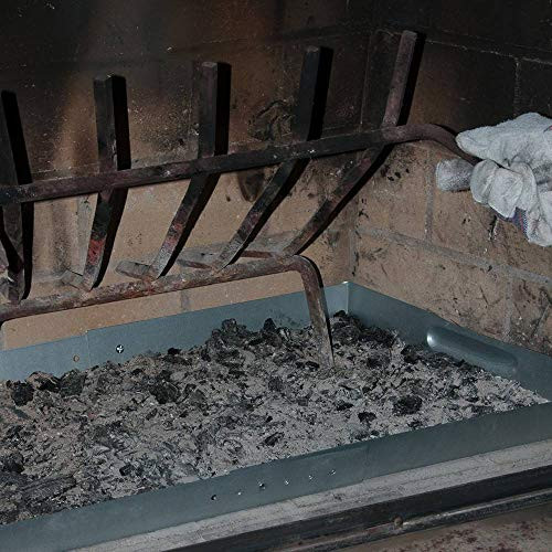 Fireplace Tray Galvanized Iron 2"H x 22"W x 15"D B0092XB2DK - NEW New