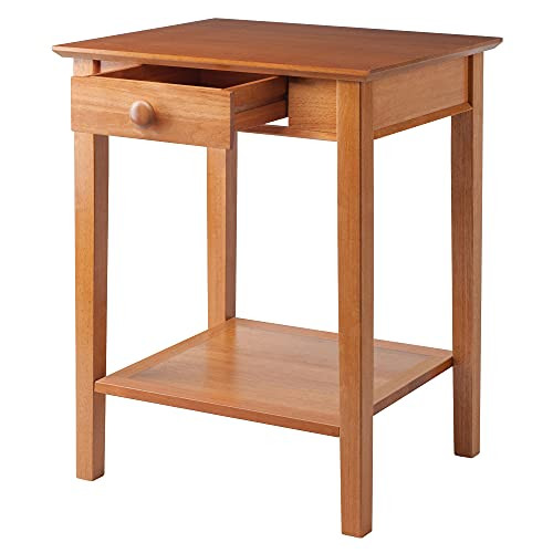 Winsome Studio End Table/Printer Stand with Drawer 29" B000NPOSPK - Honey New