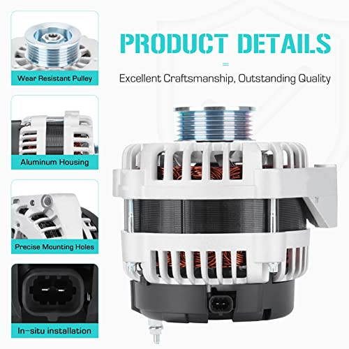 New Alternator Fit Cadillac Escalade Chevy Avalanche Tahoe GMC Sierra Yukon New